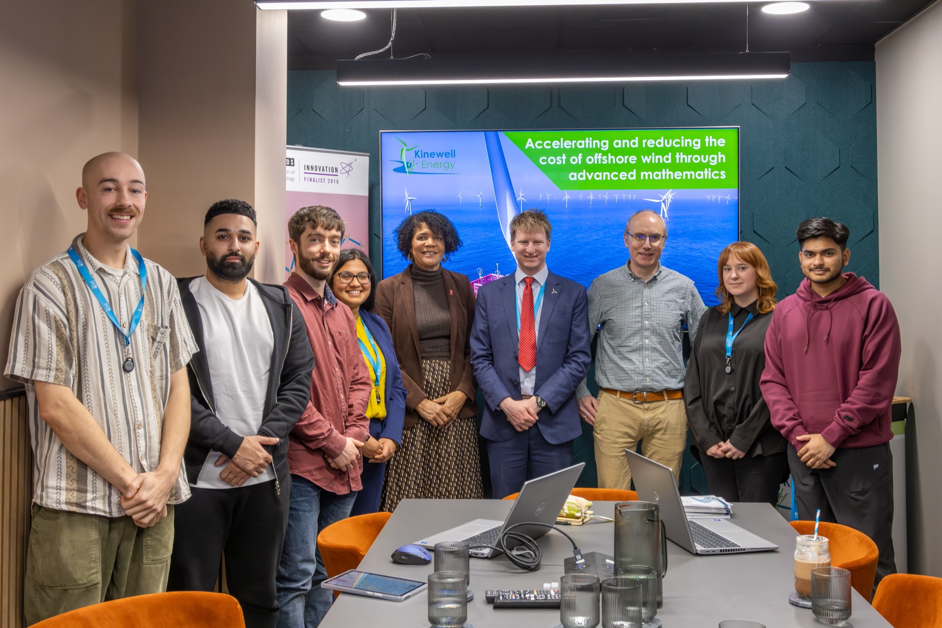 Chi Onwurah MP visits the Kinewell Energy team in Newcastle upon Tyne.